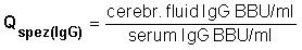 QspezIgG formula
