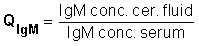 QIgM formula